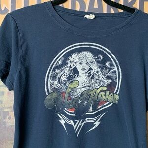 EVH Van Halen 2012 A Different Kind of Truth Tour Concert Bay Island T-Shirt